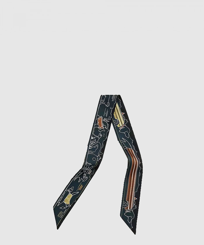 에르메스 Les Chiens Parisiens 트윌리