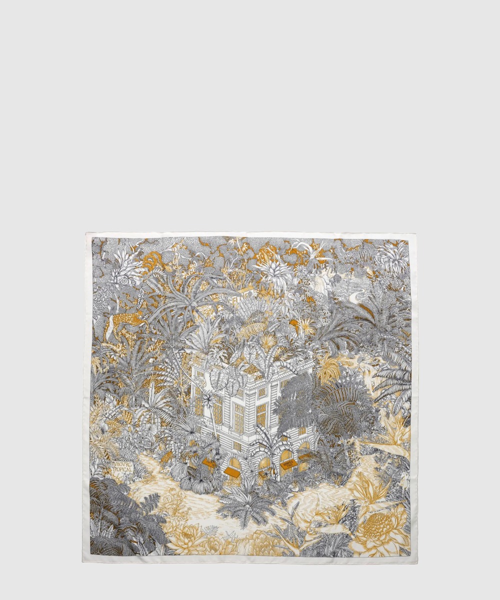 에르메스 Faubourg Tropical 숄 140