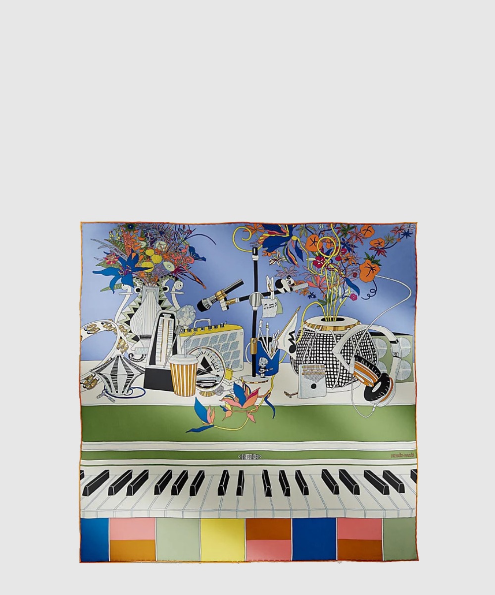 에르메스 En Studio 스카프 90