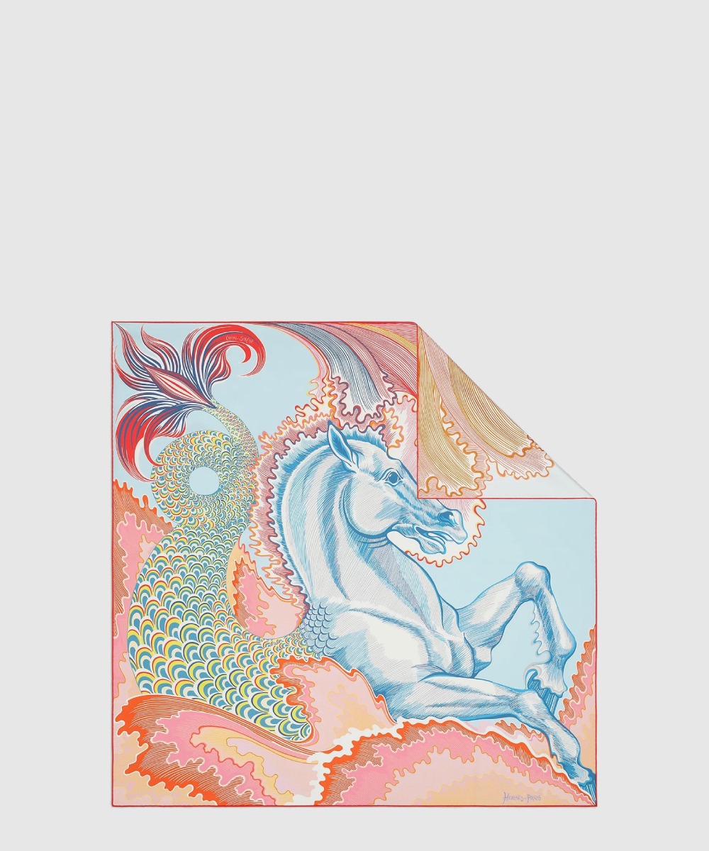 에르메스 Cheval Sirene ala 스카프 90