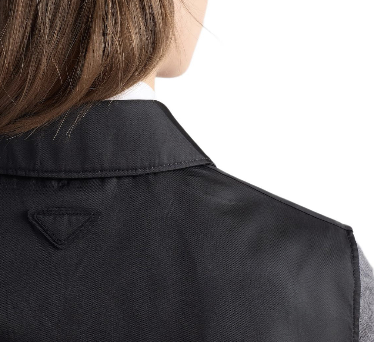 프라다 블랙 미니 드레스