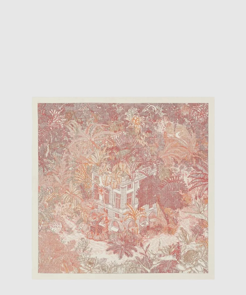 에르메스 Faubourg Tropical 숄 140