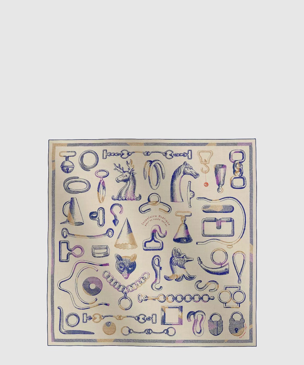 에르메스 셀리에 이야기를 위한 시적 목록 스카프 90