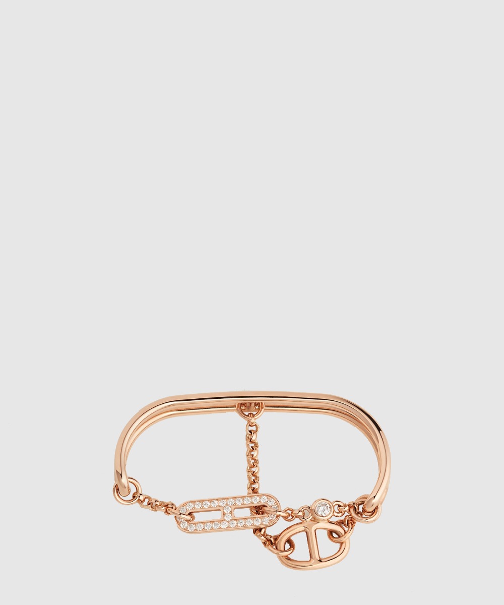 에르메스 Chaine d Ancre Chaos 더블 링