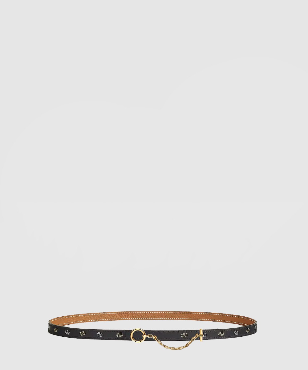 에르메스 Carrousel 벨트 버클 Hermes sur Mer 리버서블 가죽 스트랩