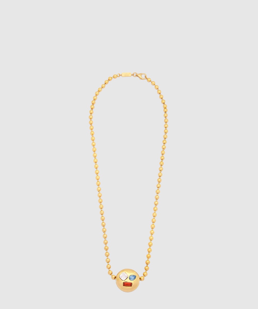 로에베 애너그램 페블 목걸이