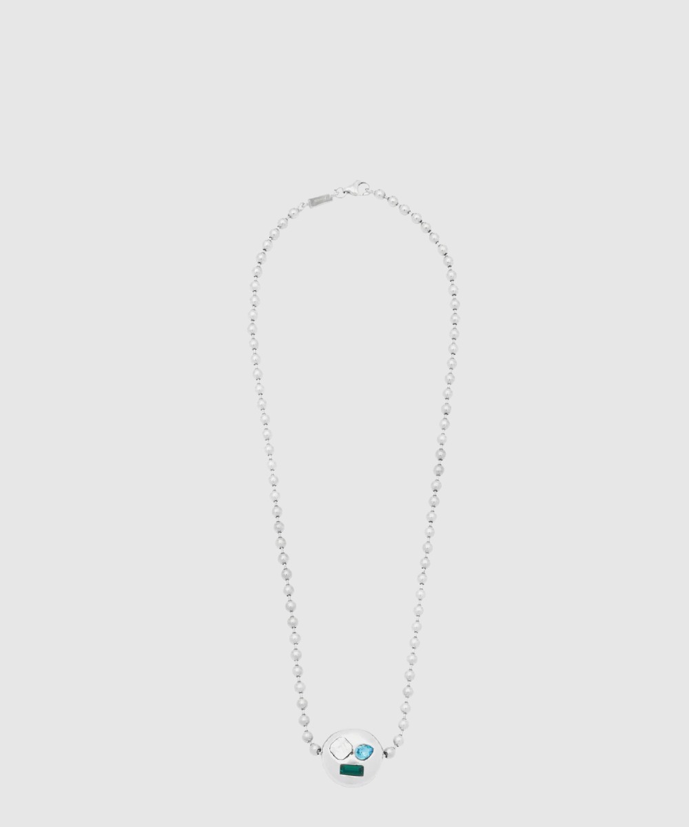 로에베 애너그램 페블 목걸이