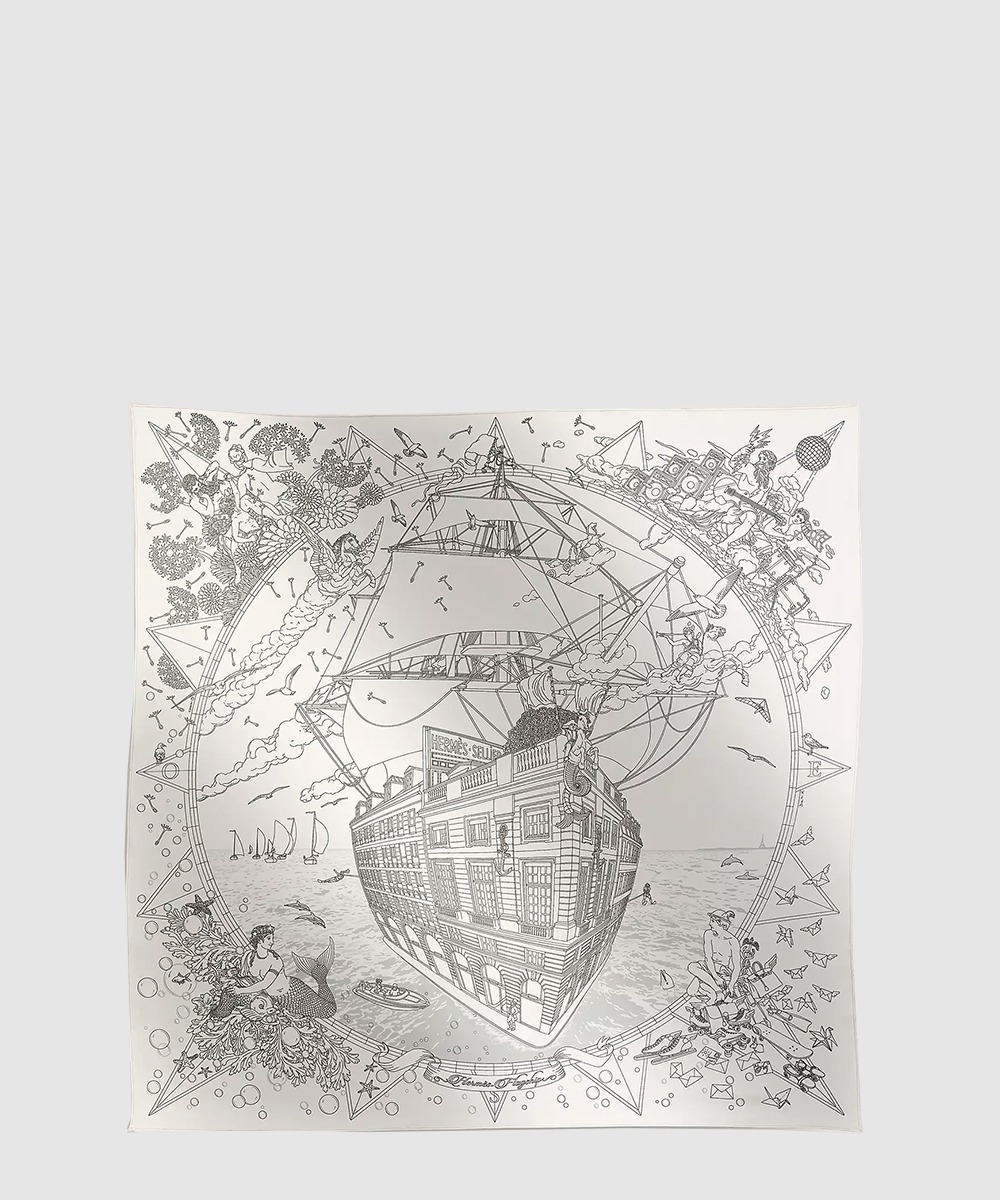 에르메스 Hermes Flagship 스카프 90