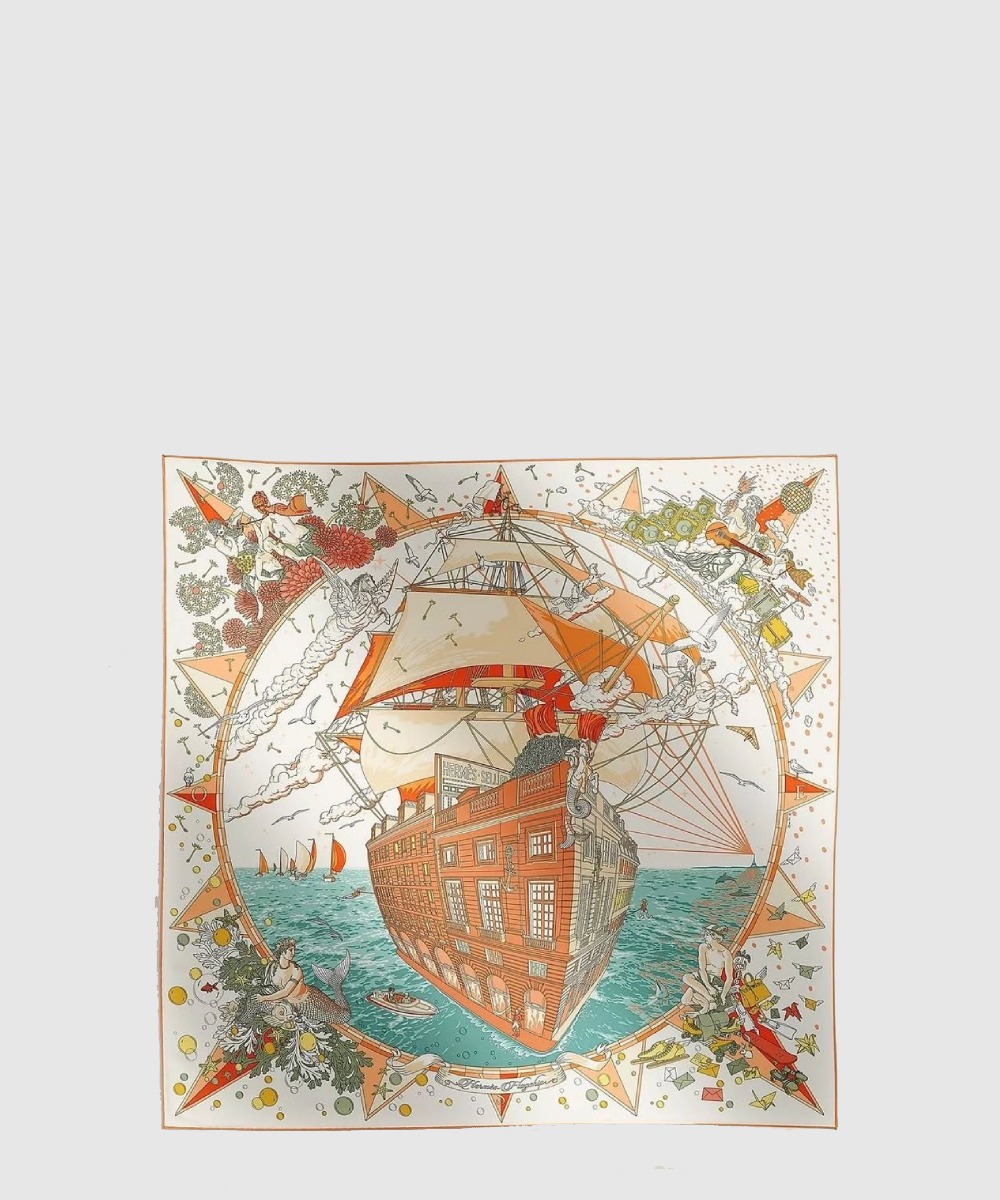 에르메스 Hermes Flagship 스카프 90