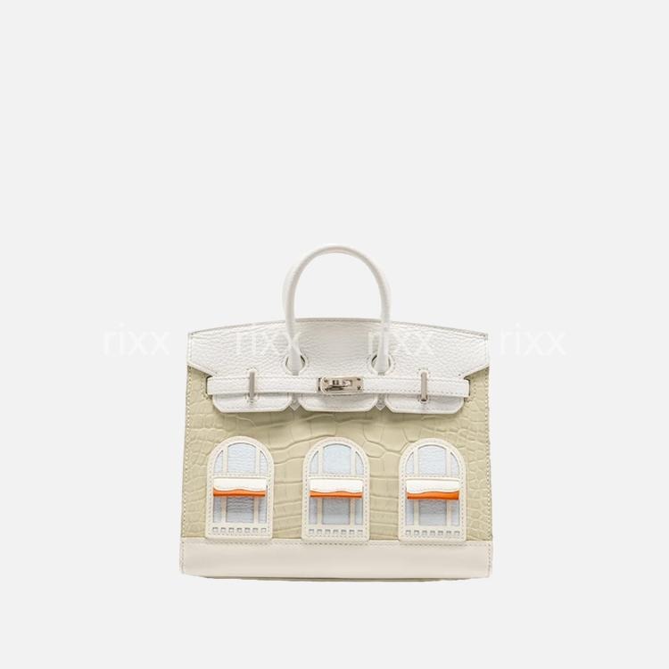 에르메스 포부르 버킨 20 스노우