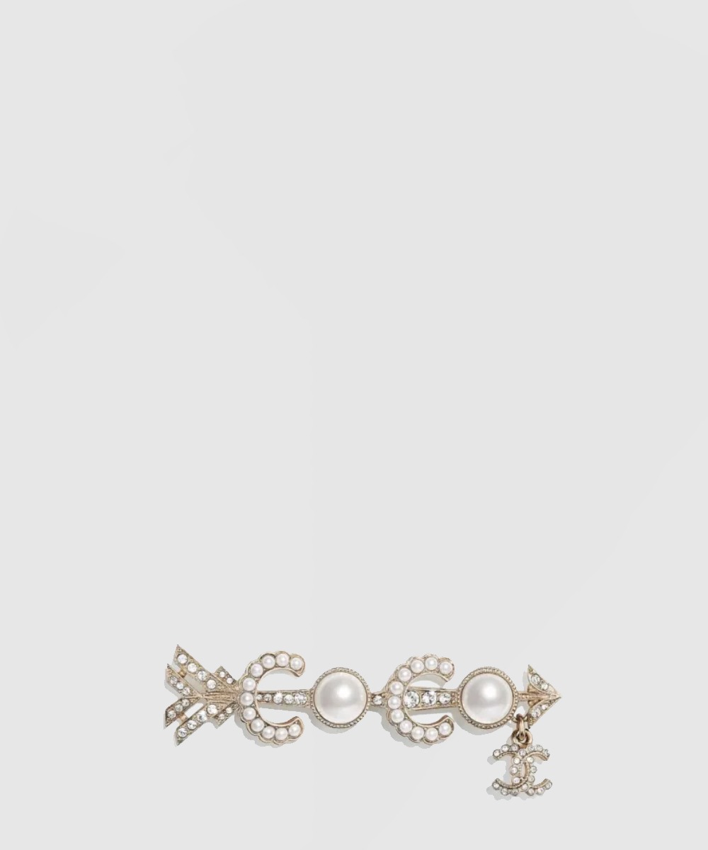 샤넬 헤어클립 AB3760