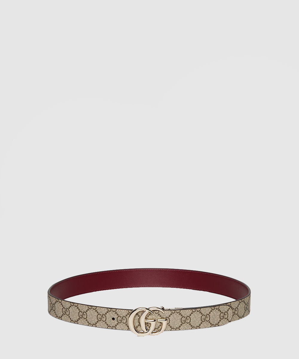 구찌 더블 G 리버서블 와이드 벨트 ‎659417