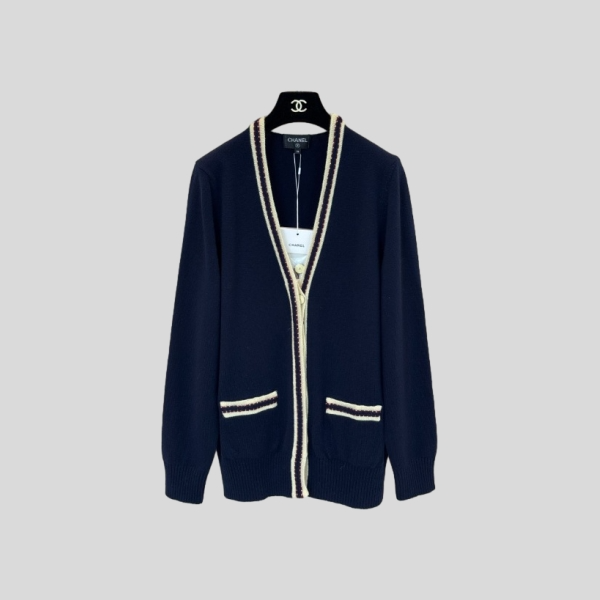 샤넬 캐시미어 니트 가디건