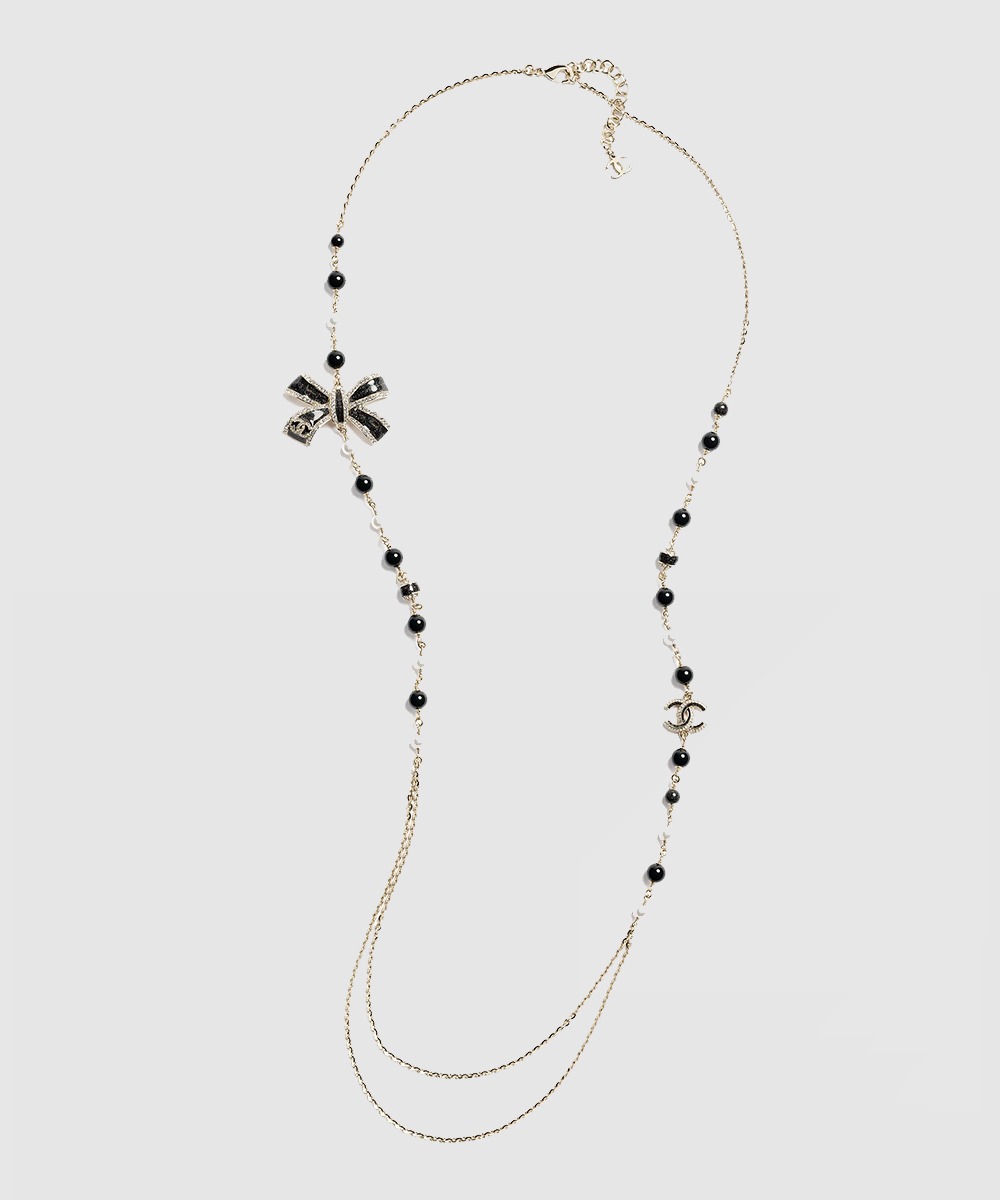 샤넬 롱 네크리스 ABG383