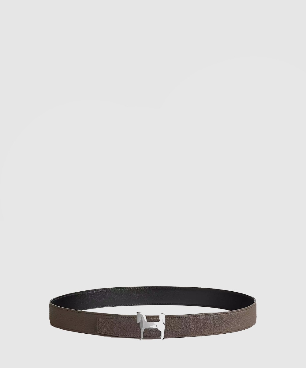 에르메스 파나쉬 벨트 버클 리버서블 가죽 스트랩