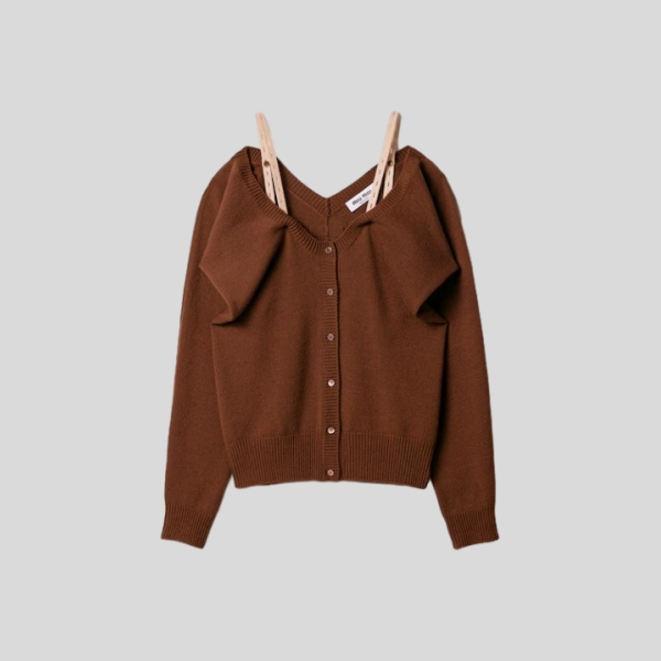 미우미우 캐시미어 가디건