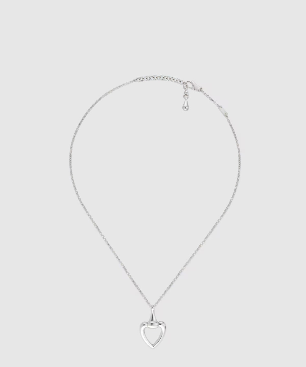 구찌 하트 펜던트 목걸이 814785