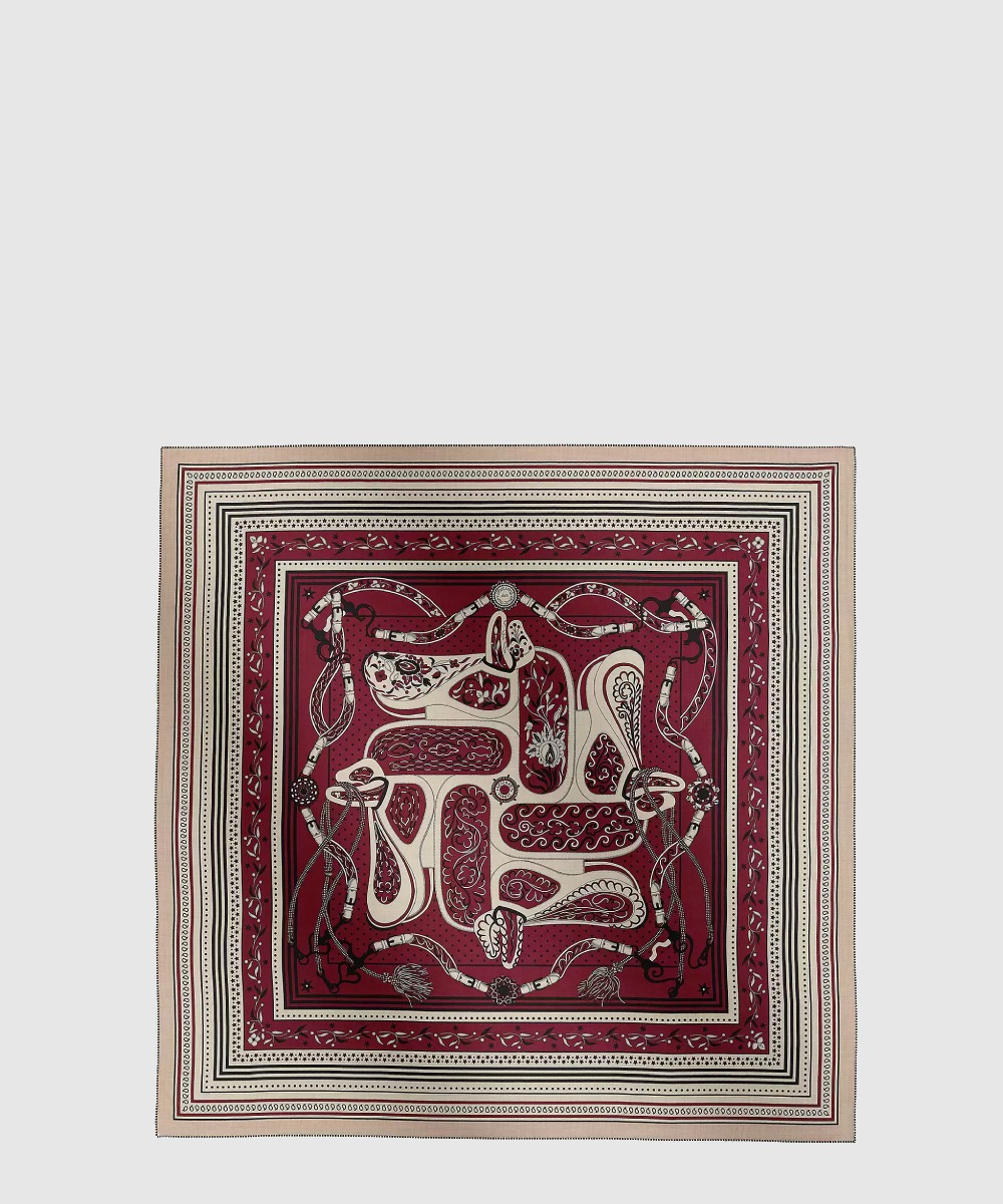 에르메스 Festival des Amazones Bandana 스카프 90