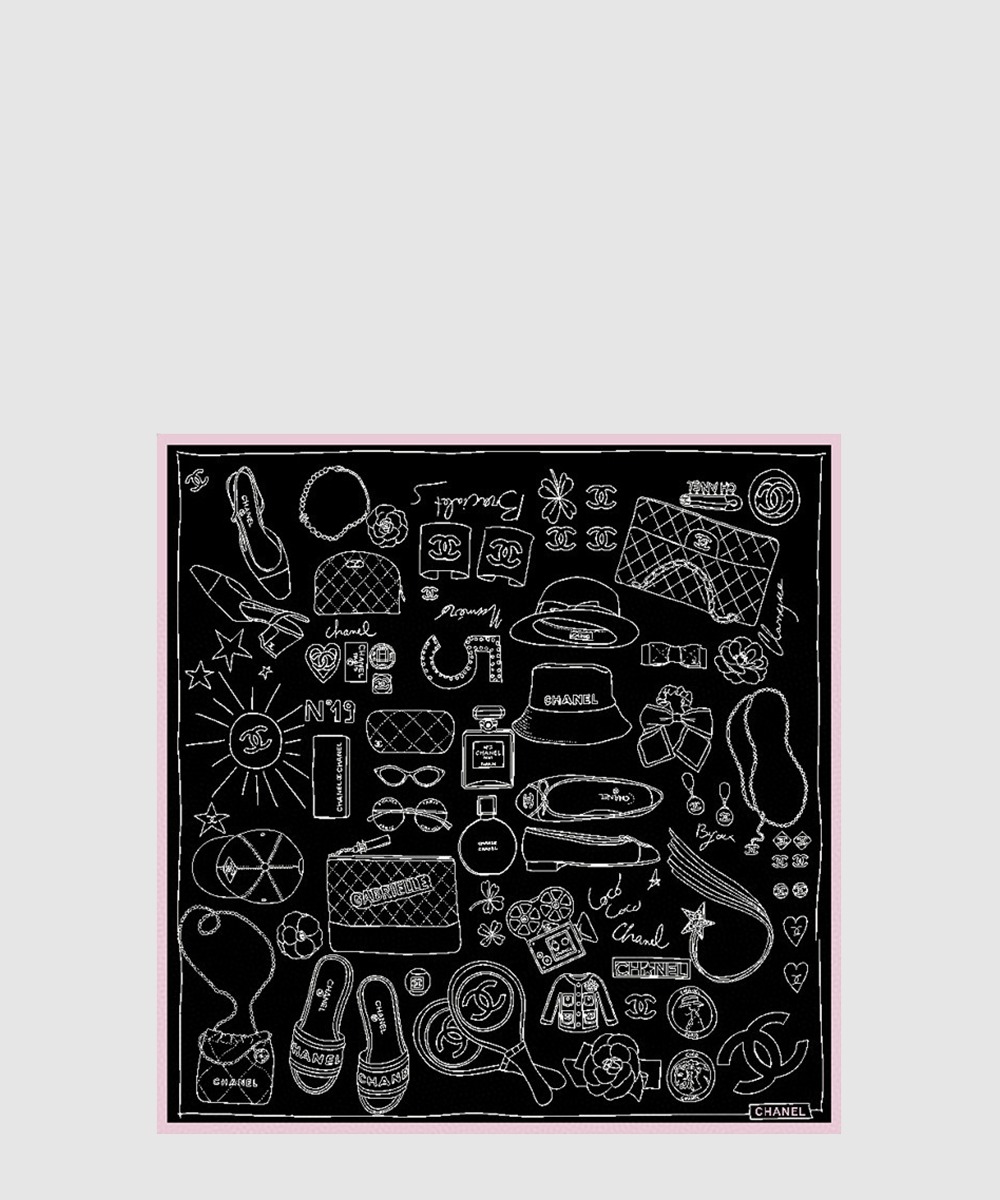 샤넬 스퀘어 스카프 AA9820