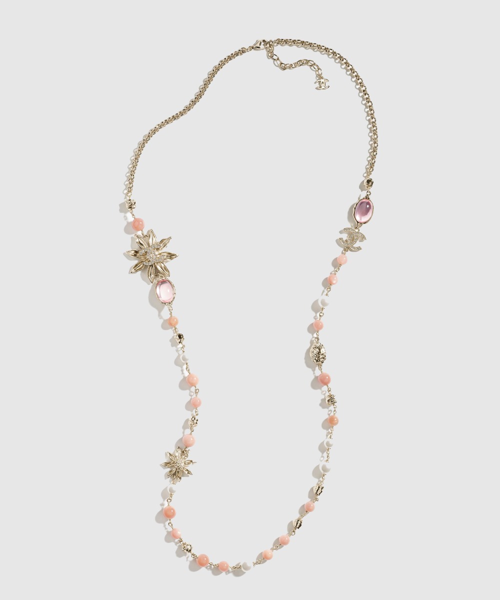 샤넬 롱 네크리스 ABF993