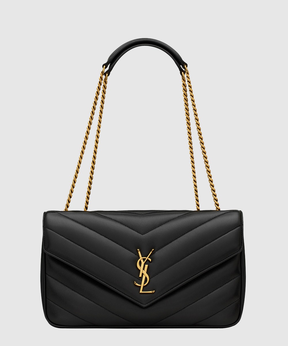 생로랑 matelassé 램스킨 소재의 loulou 미디엄백 801439