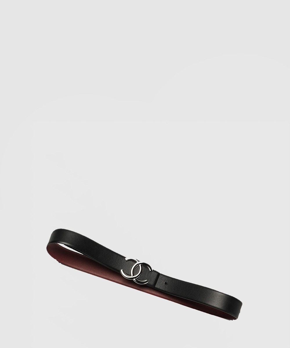 샤넬 소가죽 가죽 밴드 A73462