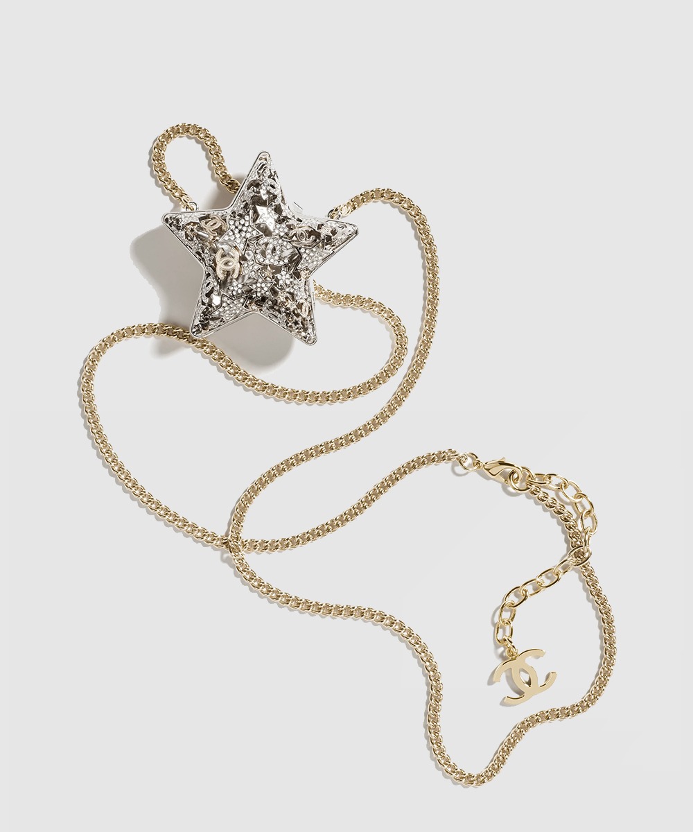 샤넬 롱 펜던트 네크리스 ABG028