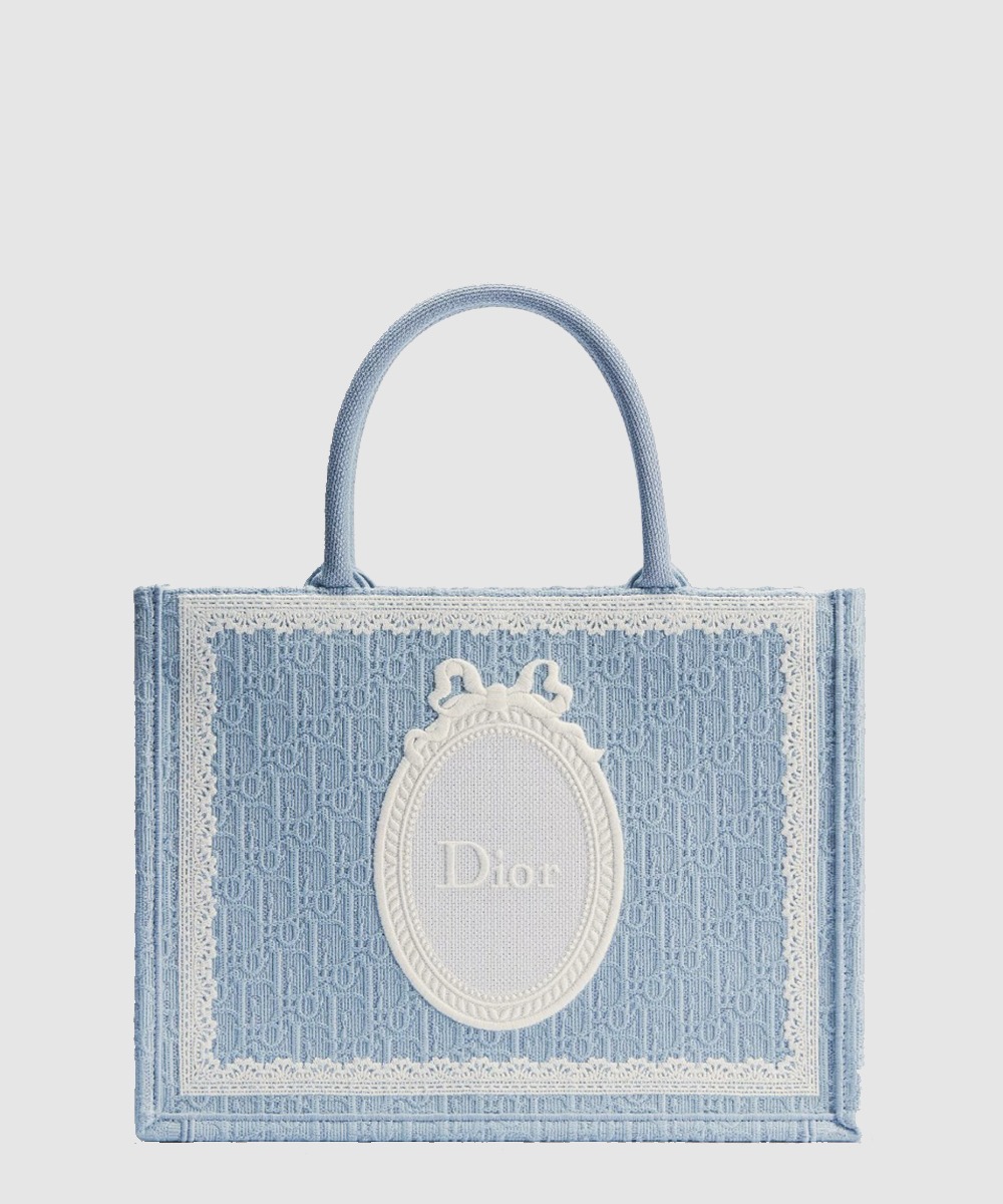 디올 북 토트 스트랩 백 미디엄 M1354