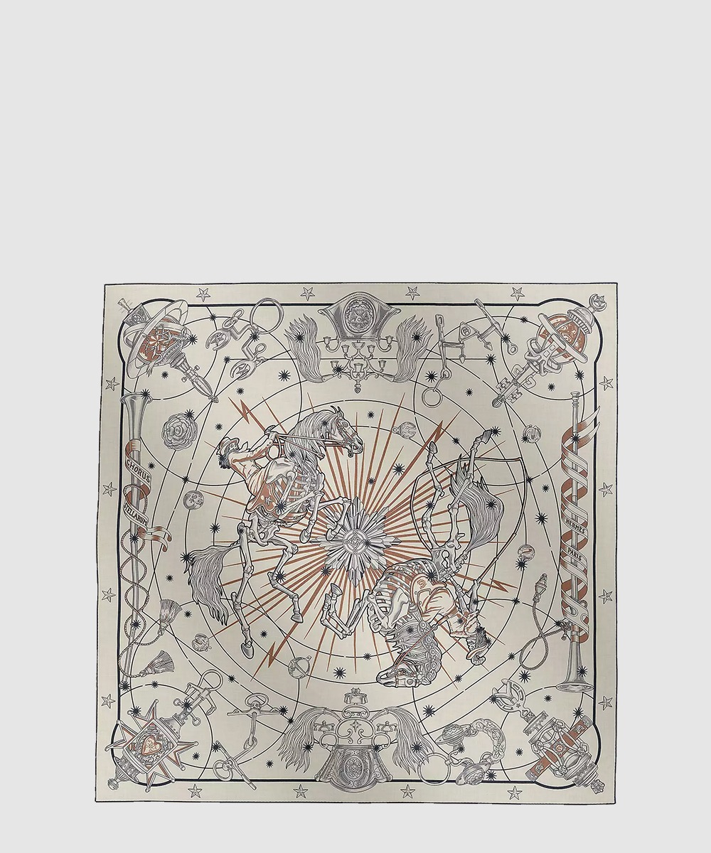 에르메스 Chorus Stellarum 숄 140