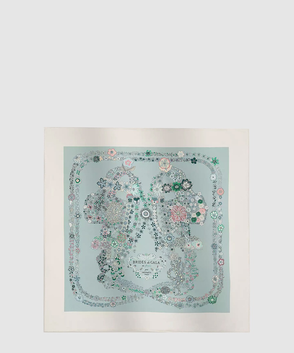 에르메스 Brides de Gala en Fleurs 스카프 90