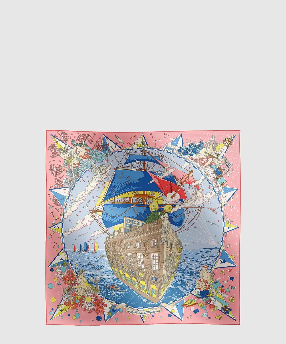 에르메스 Hermes Flagship 스카프 90