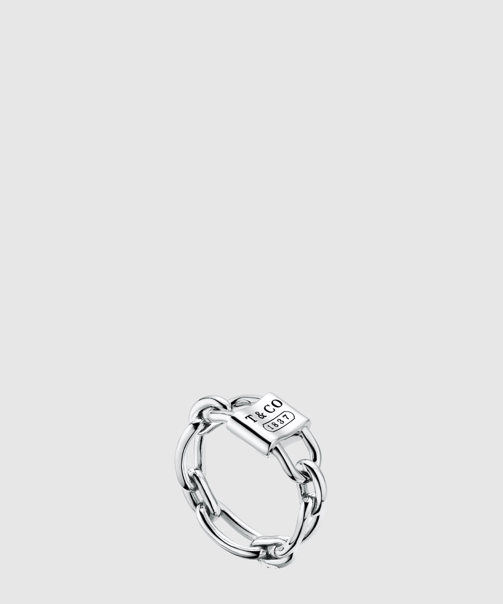 티파니 스몰 더블 락 링