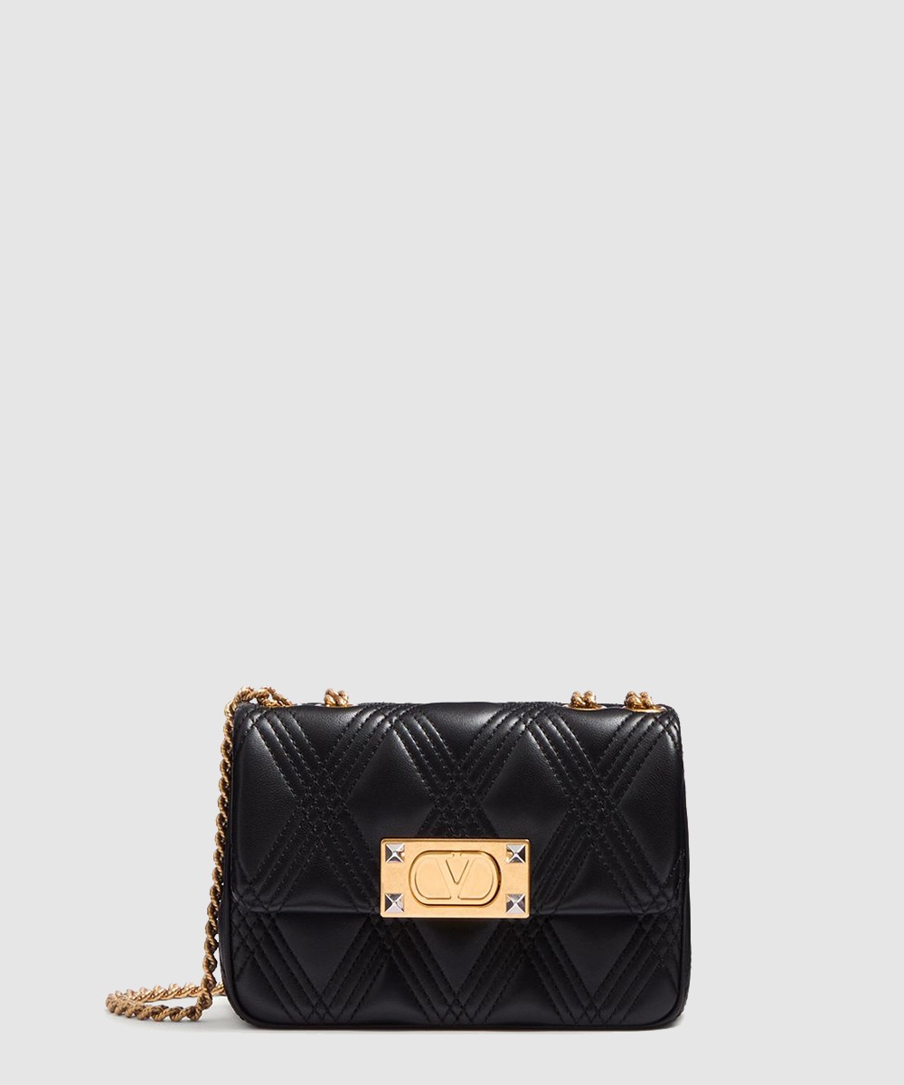 발렌티노 가라바니 퀼티 67 퀼팅 나파 스몰 숄더백