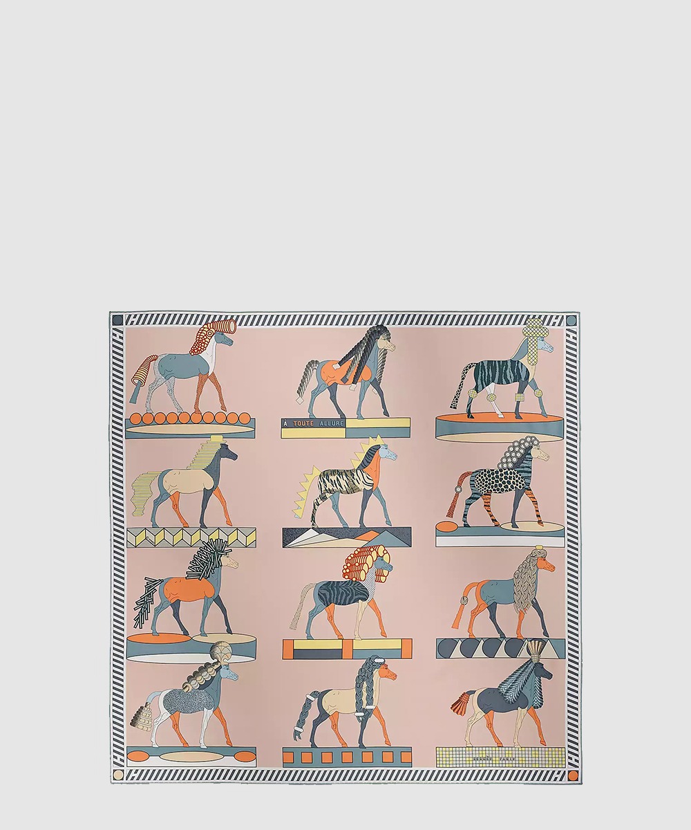 에르메스 A Toute Allure 스카프 90