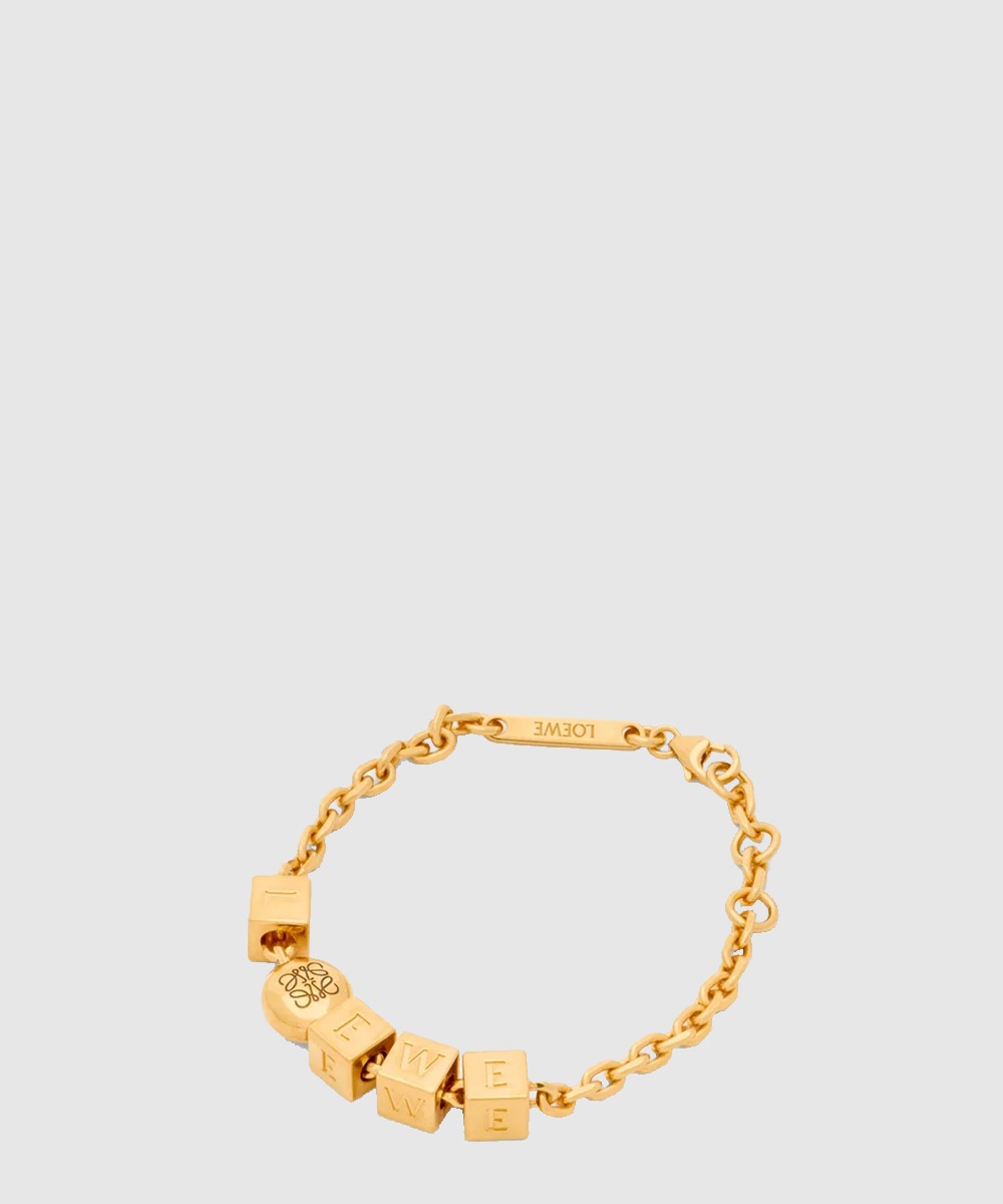 로에베 페블 큐브 브레이슬릿