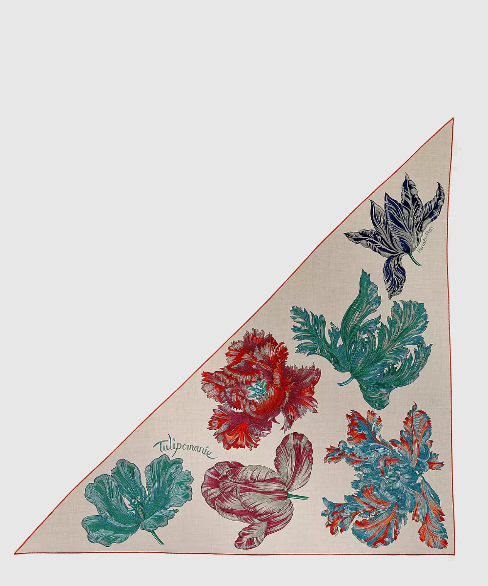 에르메스 Tulipomanie 자이언트 트라이앵글