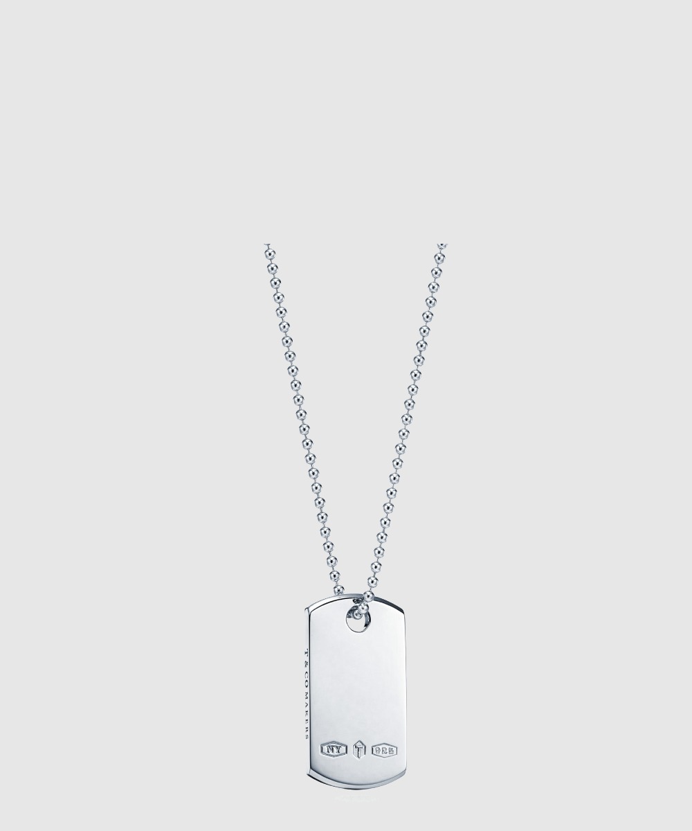 티파니 Makers I D 태그 펜던트