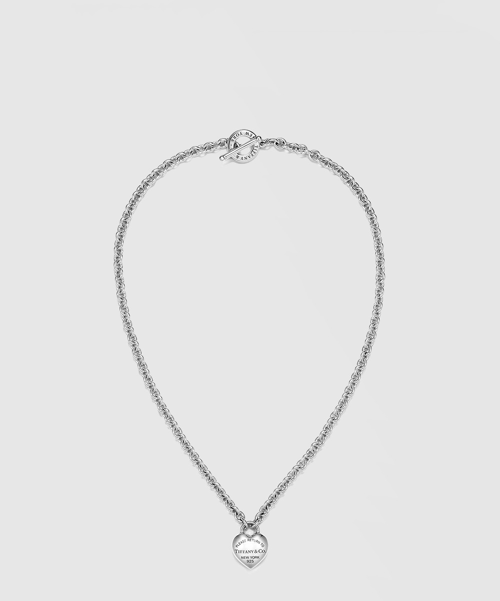 티파니 풀 하트 토글 펜던트