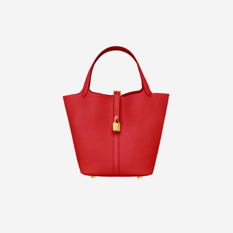 에르메스 피코탄 PM Rouge casaque (Clemence) 