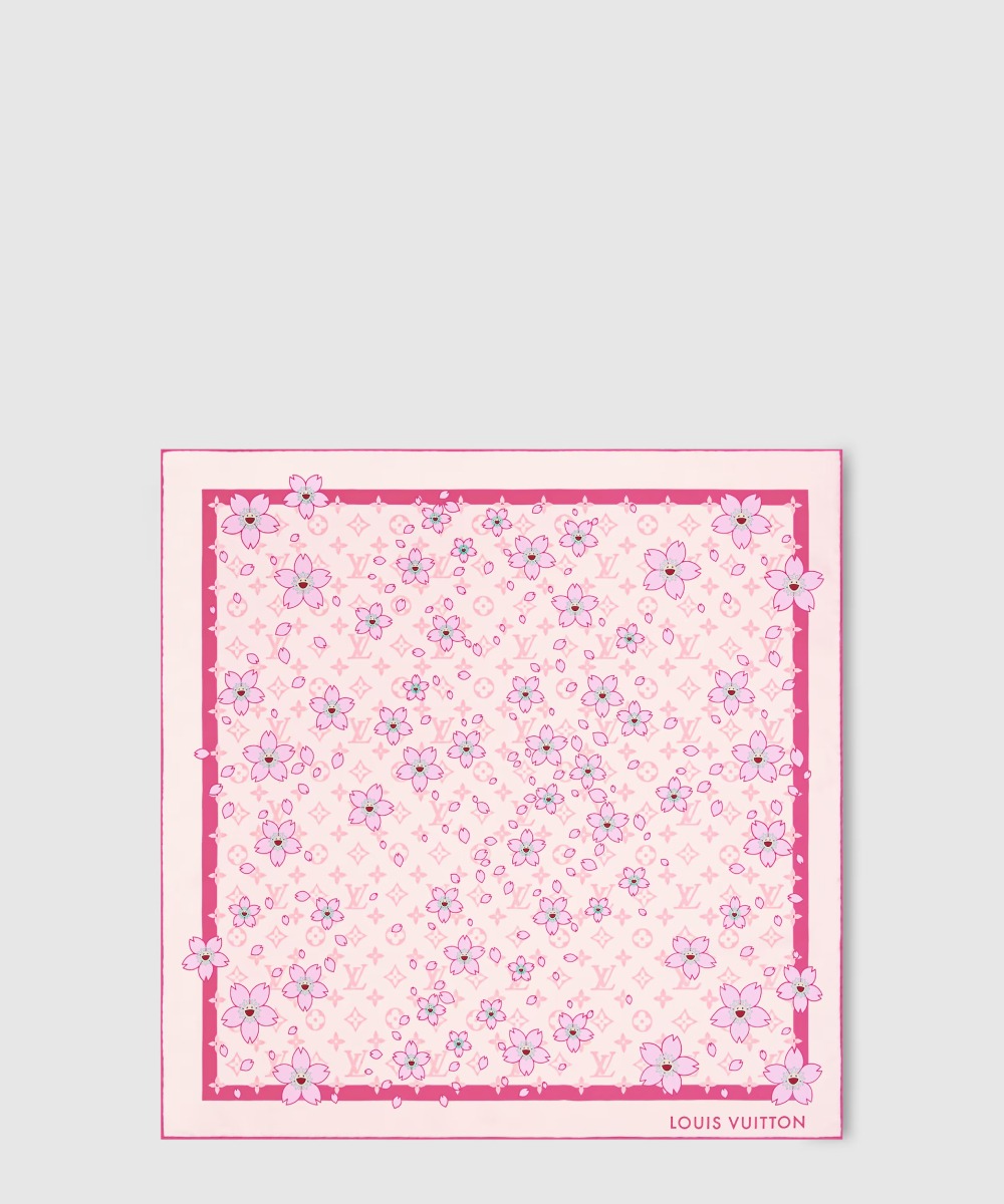 루이비통 LV x TM 모노그램 체리 블라썸 스퀘어 90 M94964