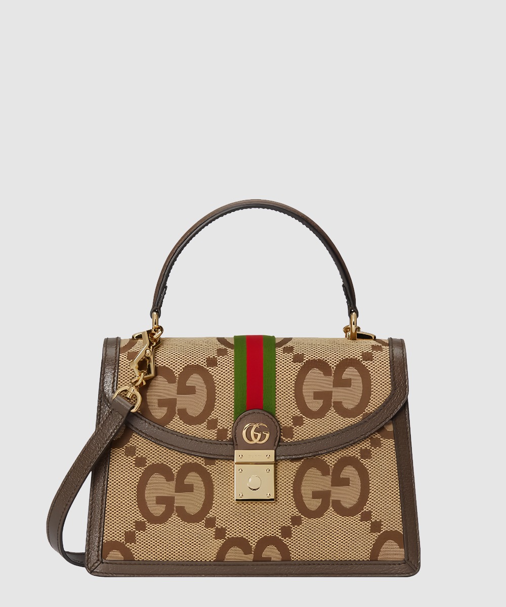 구찌 스몰 GG 탑 핸들백 651055