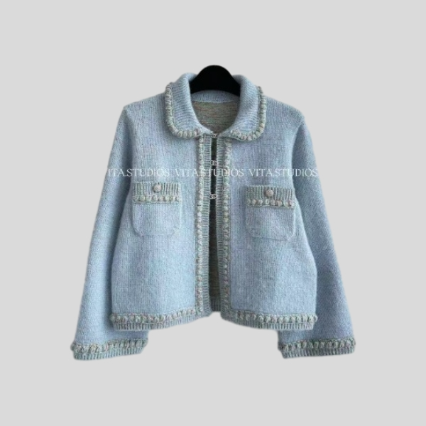 샤넬 캐시미어 가디건