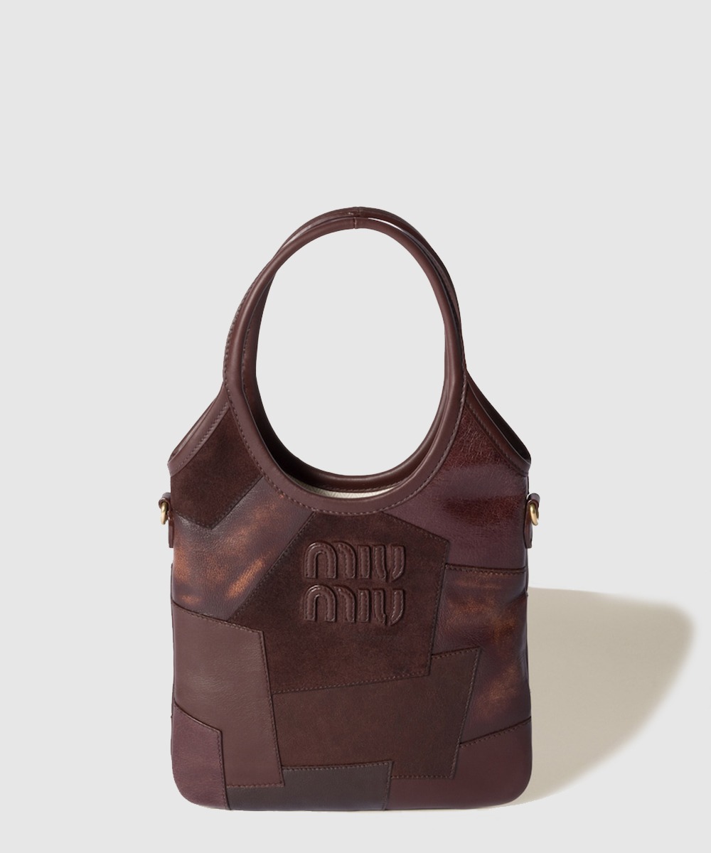 미우미우 아이비 가죽 핸드백 5BA281