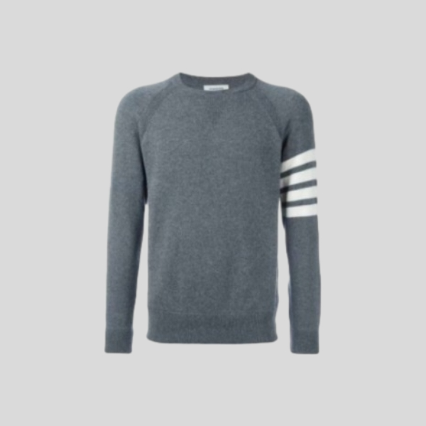 톰브라운 클래식 포 스트라이프 울 니트 스웨터