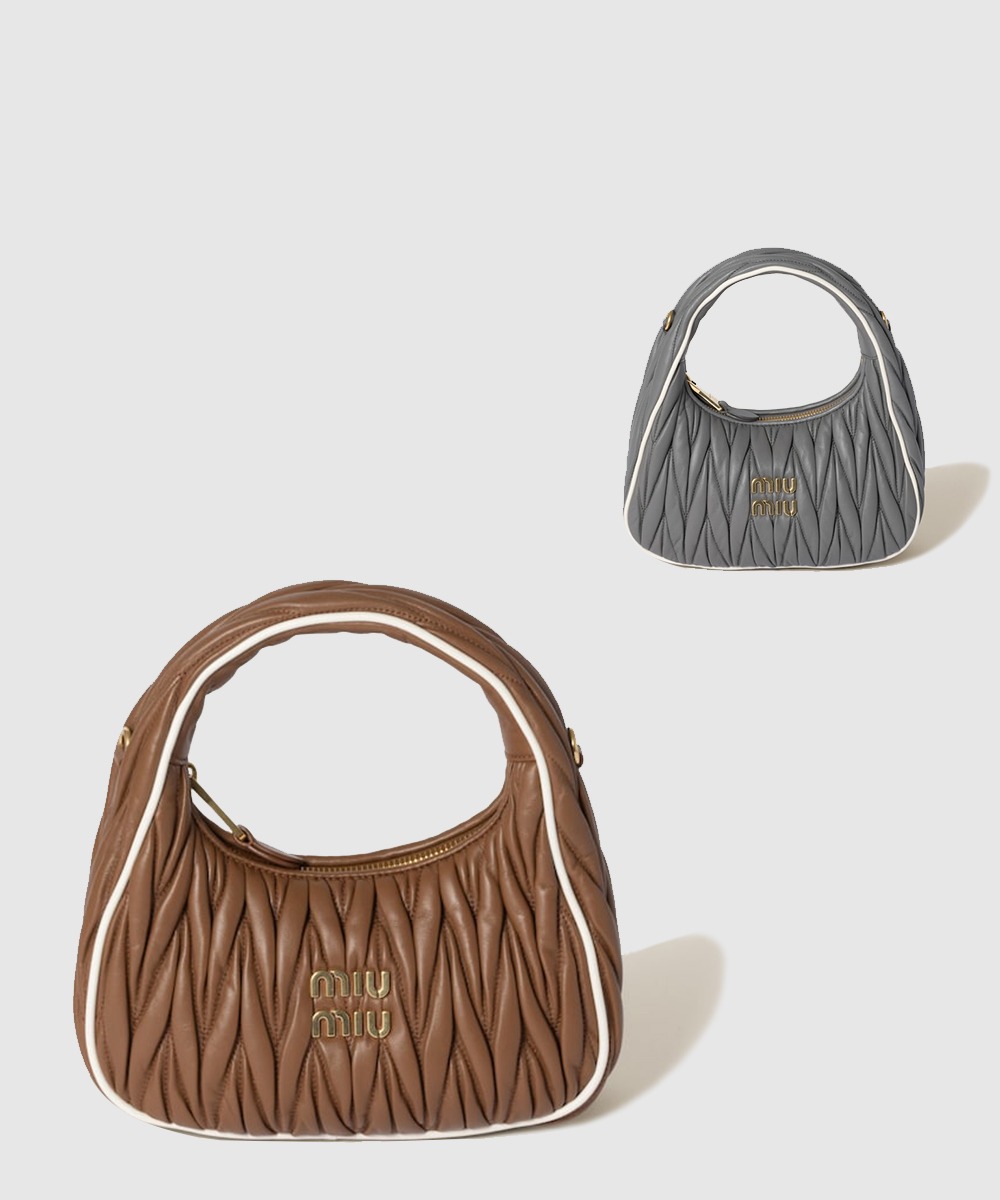 미우미우 완더 마테라쎄 나파 가죽백 5BC125