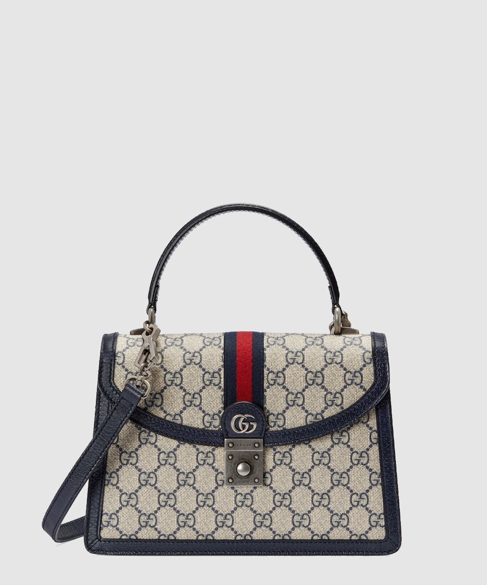 구찌 스몰 GG 탑 핸들백 651055