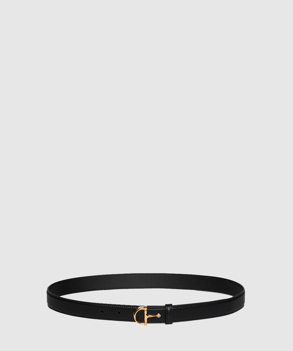 구찌 하프 호스빗 버클이 달린 얇은 벨트 ‎836993