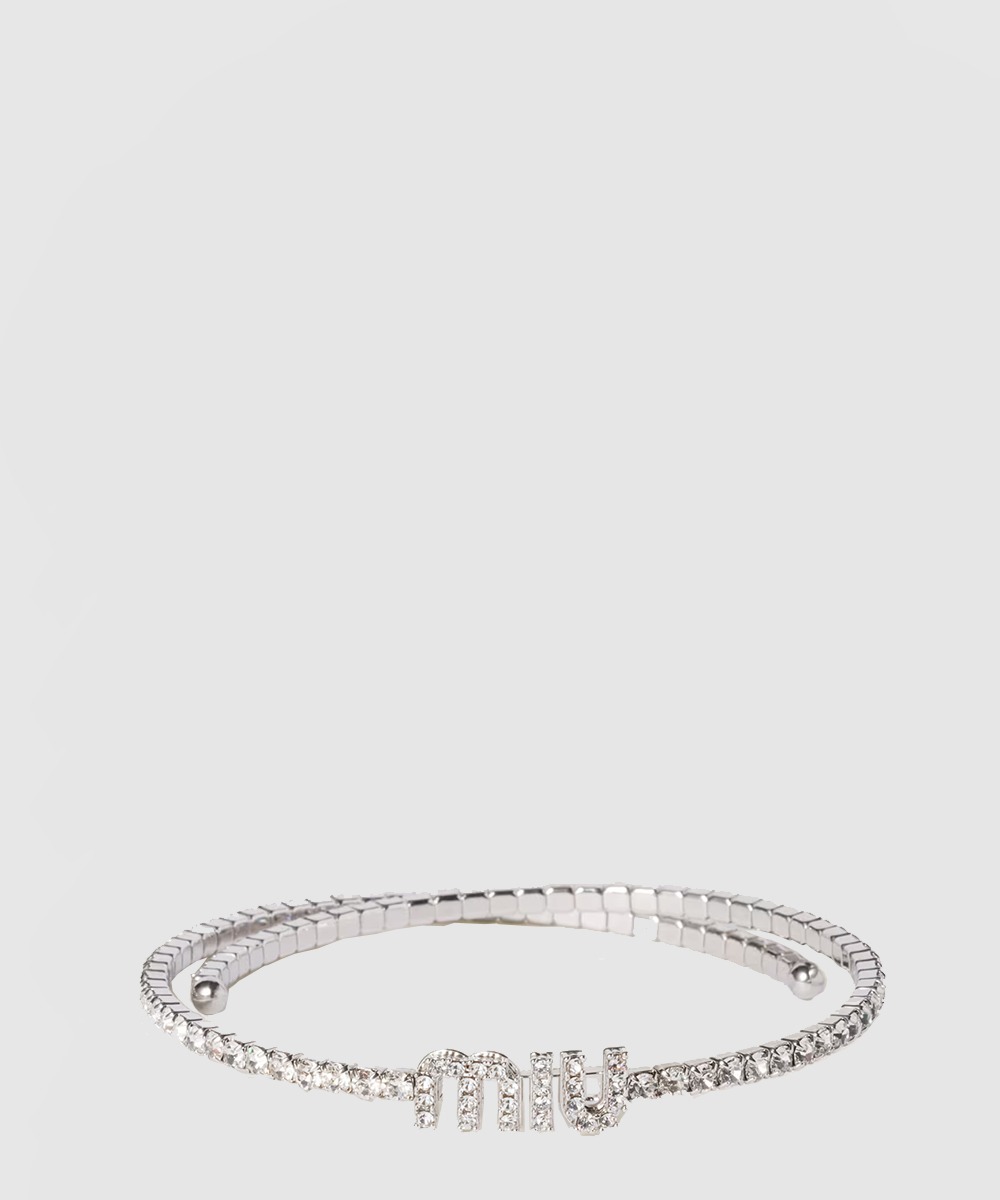 미우미우 크리스털 네크리스 5JC871