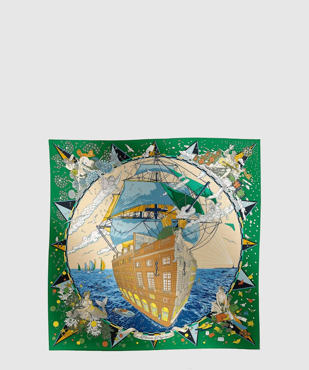 에르메스 Hermes Flagship 스카프 90