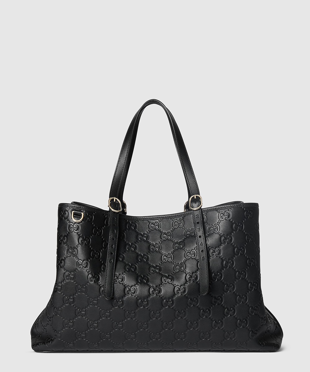 구찌 GG 엠블럼 라지 토트백 815213